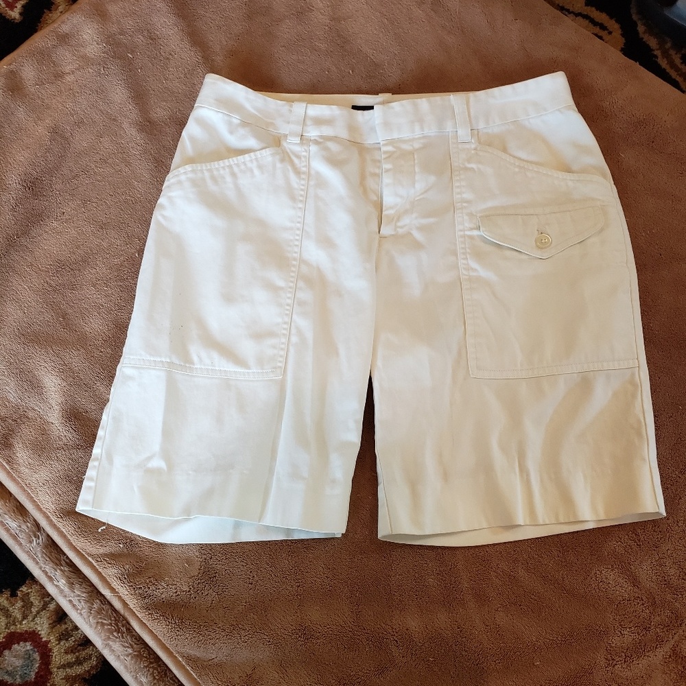 White Ralph Lauren cotton shorts